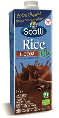 Riso Scotti Rice drink cocoa bio
