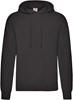 Fruit Of The Loom F421 Classic Hooded Sweat - Black - 3XL - thumbnail