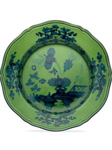 GINORI 1735 assiette Oriente Italiano en porcelaine - Vert