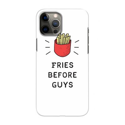 Fries before guys: Volledig geprint iPhone 12 Pro Max Hoesje
