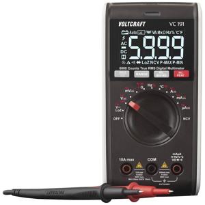 VOLTCRAFT VC191 Multimeter Digitaal CAT III 600 V Weergave (counts): 6000