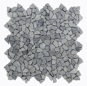 Stabigo Micro Light Grey mozaiek 30x30 cm grijs mat