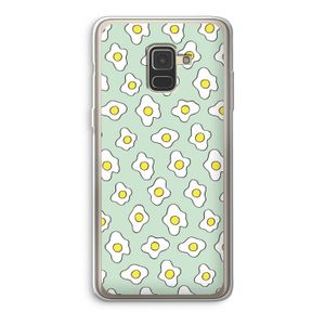 Spiegeleitjes: Samsung Galaxy A8 (2018) Transparant Hoesje