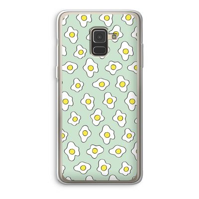 Spiegeleitjes: Samsung Galaxy A8 (2018) Transparant Hoesje
