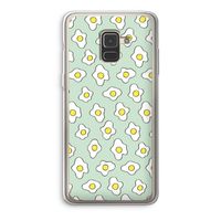 Spiegeleitjes: Samsung Galaxy A8 (2018) Transparant Hoesje
