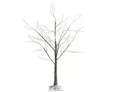Micro LED berk 100 cm - bruin/warm wit