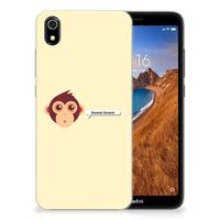 Xiaomi Redmi 7A Telefoonhoesje met Naam Monkey - thumbnail
