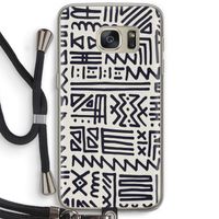 Marrakech print: Samsung Galaxy S7 Transparant Hoesje met koord