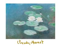 Kunstdruk Claude Monet - Ninfee nella luce 80x60cm