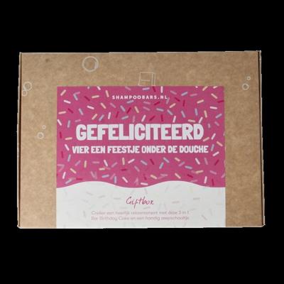 Giftbox gefeliciteerd 1 Set