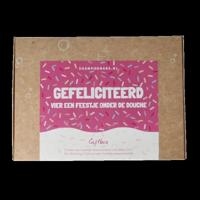 Giftbox gefeliciteerd 1 Set