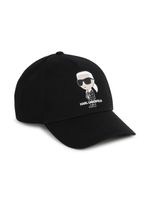 Karl Lagerfeld Kids casquette Ikon - Noir