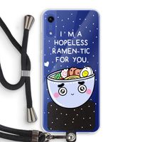 I'm A Hopeless Ramen-Tic For You: Honor Play 8A Transparant Hoesje met koord