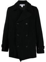 Comme Des Garçons Shirt manteau à boutonnière croisée - Noir