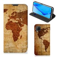 Huawei P40 Lite | Book Cover | Wereldkaart