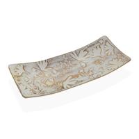 Tafeldecoratie Versa Bruin Blommor 16 x 4,5 x 38,5 cm