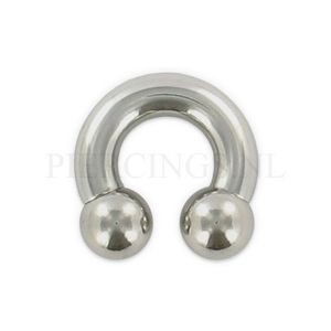 Circulair barbell 6 mm x 12 mm