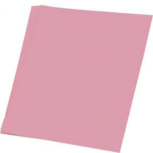 100 vellen lichtroze A4 hobby papier