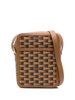 Bally sac à bandoulière monogrammé Pennant - Marron