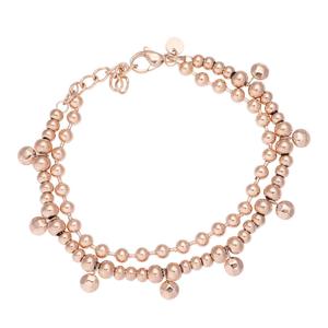 iXXXi Enkelbandje Dazzling Circles Rosé