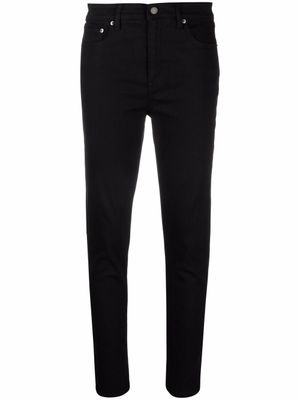 Lauren Ralph Lauren pantalon skinny à taille haute - Noir