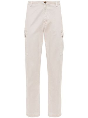 Moorer pantalon cargo Brody - Tons neutres