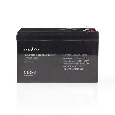 Nedis Oplaadbare Loodaccu | Lead-Acid | 12 V | 12000 mAh | 1 stuks - BALA1200012V BALA1200012V