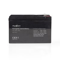Nedis Oplaadbare Loodaccu | Lead-Acid | 12 V | 12000 mAh | 1 stuks - BALA1200012V BALA1200012V