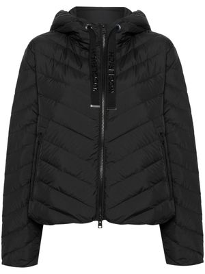 Woolrich doudoune à chevrons - Noir