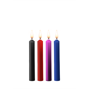 Ouch! by Shots Teasing Wax Candles - 4 Pieces - Multicolor