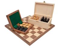 Traditionele Schaak- en Damset
