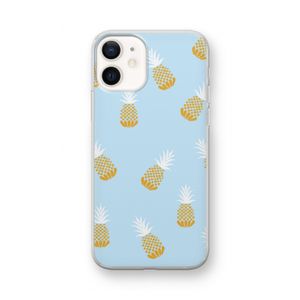Ananasjes: iPhone 12 mini Transparant Hoesje