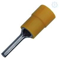 Intercable 180941 Stiftkabelschoen 4 mm² 6 mm² Deels geïsoleerd Geel 1 stuk(s)
