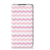 Samsung Galaxy S22 | Hoesje met Magneet | Waves Roze