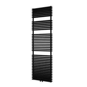 Plieger Florian Nxt M designradiator dubbel horizontaal met middenaansluiting 1710x500mm 1161W mat zwart 7250356