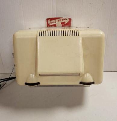 Dahlberg 49-6 Coin-Op Motel Pillow Speaker Radio (1940's) Dahlberg 49-6 Coin-Op Motel Pillow Speaker Radio (1940's)
