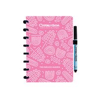 Agenda Correctbook A5 blossom pink tijdloos - thumbnail