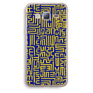 Majorelle Blue Print: Samsung Galaxy J3 (2016) Transparant Hoesje