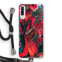 Endless Descent: Samsung Galaxy A70 Transparant Hoesje met koord
