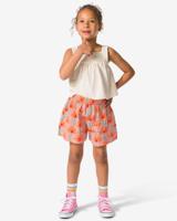 HEMA Kinderskort Bloemen Roze (roze)