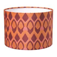 Lampenkap wieber - roze/oranje - ø24.5x17.5 cm