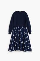 2-in-1 bloemenjurk - BLUE - 11/12