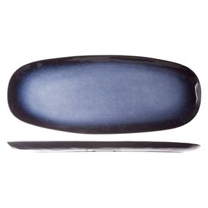 Cosy & Trendy Bord Sapphire 4 st lang 36,5x15 cm saffierblauw