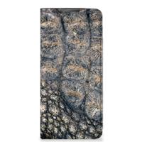 Motorola Moto E20 | Hoesje maken | Krokodillenprint