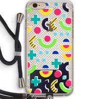 8-bit N°1: iPhone 6 PLUS / 6S PLUS Transparant Hoesje met koord 8-bit N°1: iPhone 6 PLUS / 6S PLUS Transparant Hoesje met koord