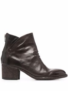 Officine Creative bottes Denner 100 en cuir - Marron