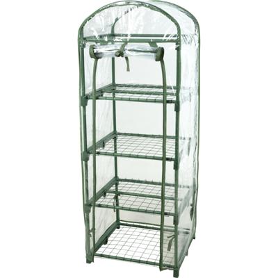 Pro Garden broeikas/kweekkas - transparant - 50 x 45 x 130 cm - 4 etages - moestuin