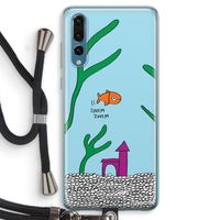 Aquarium: Huawei P20 Pro Transparant Hoesje met koord