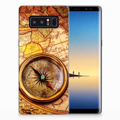 Samsung Galaxy Note 8 | Silliconen Back Cover | Kompas