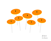 7 stuks! Zonnevanger Oranje klein 25x8 cm - Cazador Del Sol
